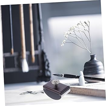 稀少カリン瘤材で作った机上サイズのインクブロッター（吸取器）L-RRR01 ブロッター(吸取器） | ダイアリー 情報カード 名刺整理帳